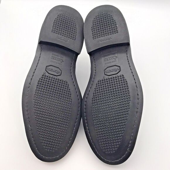 Bates Black Leather Vibrum Sole Derby Men's 9E Police Security Military Shoes - Picture 8 of 11